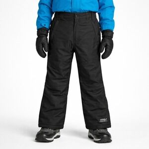 Eddie Bauer Kids Powder Search Snow Pants Black M 10/12 Insulated